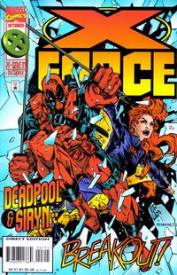 Cover for X-Force (Marvel, 1991 series) #47 [Direct Edition]