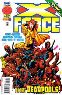 Cover for X-Force (Marvel, 1991 series) #56 [Direct Edition]