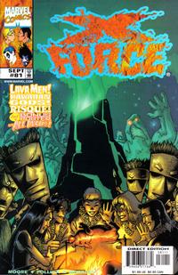 Cover Thumbnail for X-Force (Marvel, 1991 series) #81 [Direct Edition]