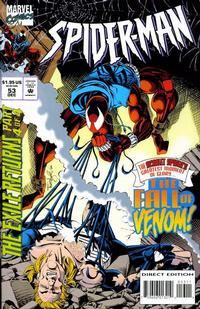 Cover Thumbnail for Spider-Man (Marvel, 1990 series) #53 [Direct Edition]