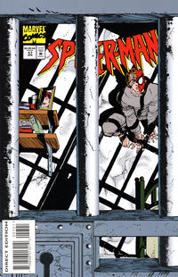 Cover Thumbnail for Spider-Man (Marvel, 1990 series) #57 [Direct Edition - Deluxe]