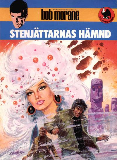 Cover for Bob Morane (Semic, 1979 series) #4 - Stenjättarnas hämnd