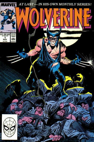 Cover for Wolverine (Marvel, 1988 series) #1 [Direct]