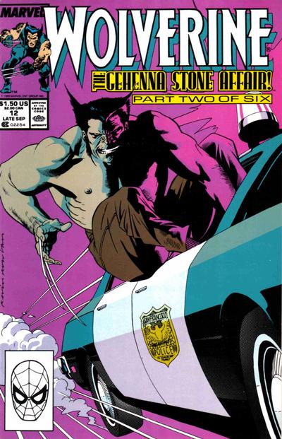 Cover for Wolverine (Marvel, 1988 series) #12 [Direct]