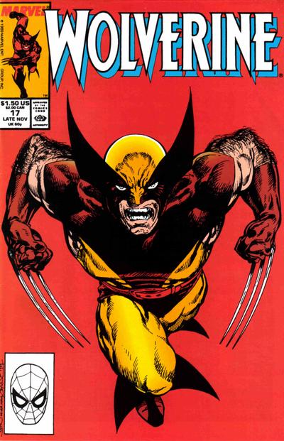 Cover for Wolverine (Marvel, 1988 series) #17 [Direct]