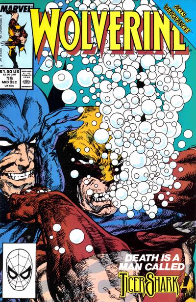 Cover for Wolverine (Marvel, 1988 series) #19 [Direct]