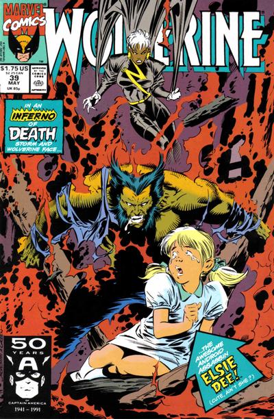 Cover for Wolverine (Marvel, 1988 series) #39 [Direct]