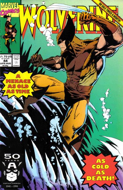 Cover for Wolverine (Marvel, 1988 series) #44 [Direct]