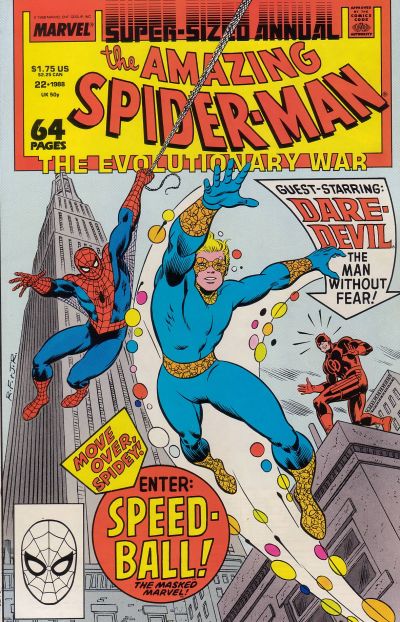 Cover for The Amazing Spider-Man Annual (Marvel, 1964 series) #22 [Direct]