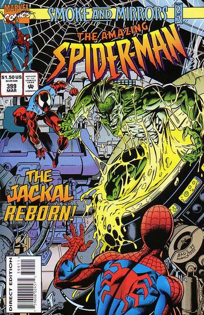 Cover for The Amazing Spider-Man (Marvel, 1963 series) #399 [Direct Edition]