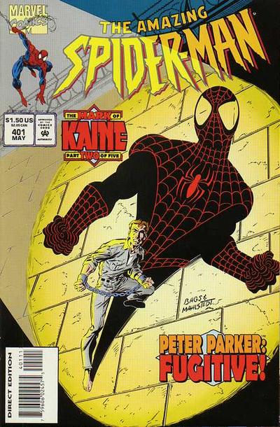 Cover for The Amazing Spider-Man (Marvel, 1963 series) #401 [Direct Edition]