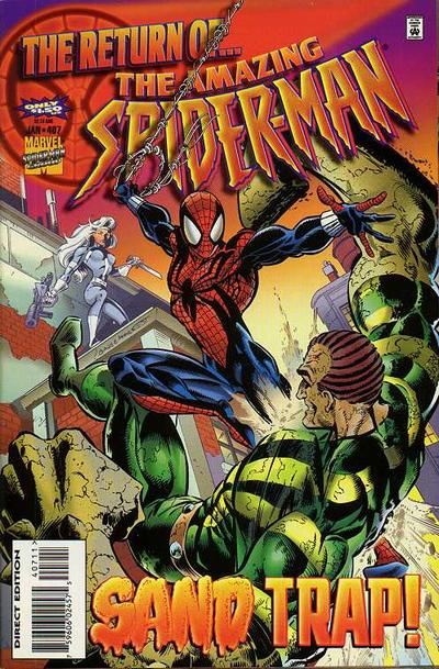 Cover for The Amazing Spider-Man (Marvel, 1963 series) #407 [Direct Edition]