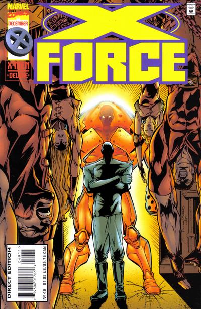 Cover for X-Force (Marvel, 1991 series) #49 [Direct Edition]