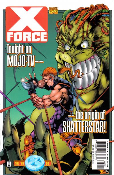 Cover for X-Force (Marvel, 1991 series) #60 [Direct Edition]