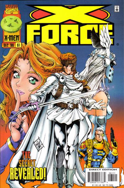 Cover for X-Force (Marvel, 1991 series) #61 [Direct Edition]