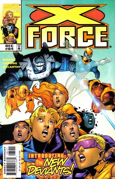 Cover for X-Force (Marvel, 1991 series) #84 [Direct Edition]