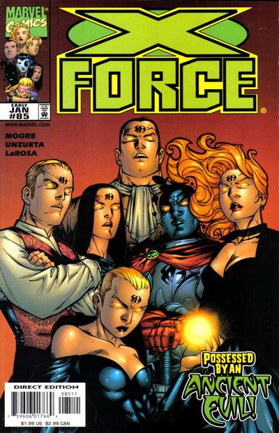 Cover for X-Force (Marvel, 1991 series) #85 [Direct Edition]