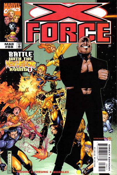 Cover for X-Force (Marvel, 1991 series) #88 [Direct Edition]