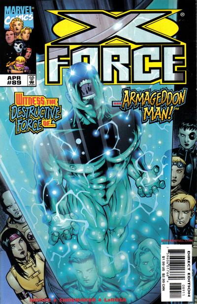 Cover for X-Force (Marvel, 1991 series) #89 [Direct Edition]
