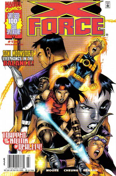 Cover for X-Force (Marvel, 1991 series) #100 [Newsstand]