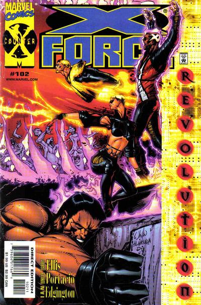 Cover for X-Force (Marvel, 1991 series) #102 [Direct Edition]