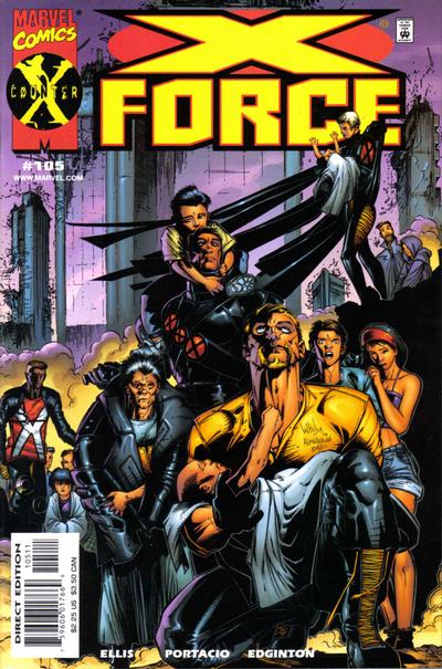 Cover for X-Force (Marvel, 1991 series) #105