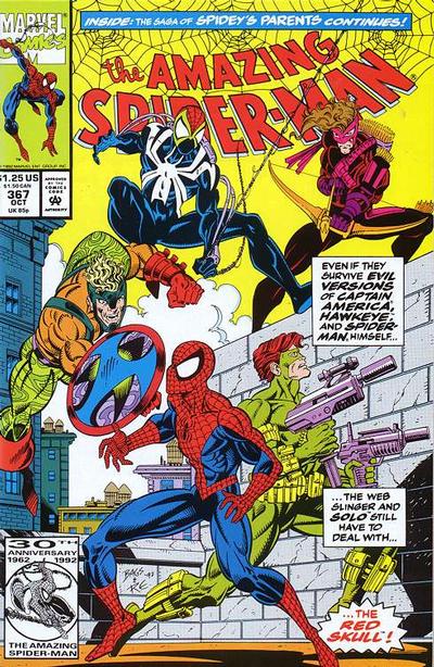 Cover for The Amazing Spider-Man (Marvel, 1963 series) #367 [Direct]