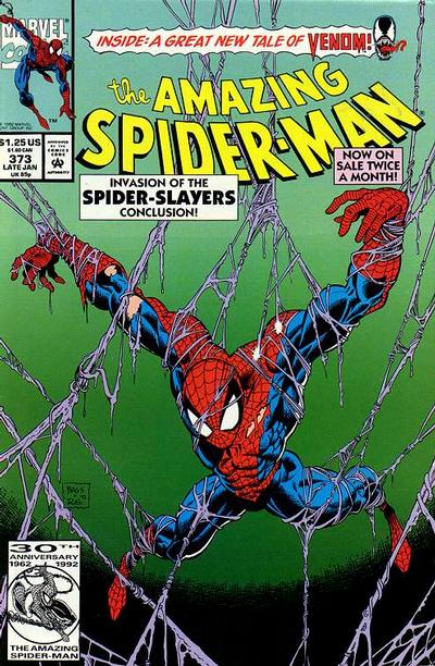 Cover for The Amazing Spider-Man (Marvel, 1963 series) #373 [Direct]