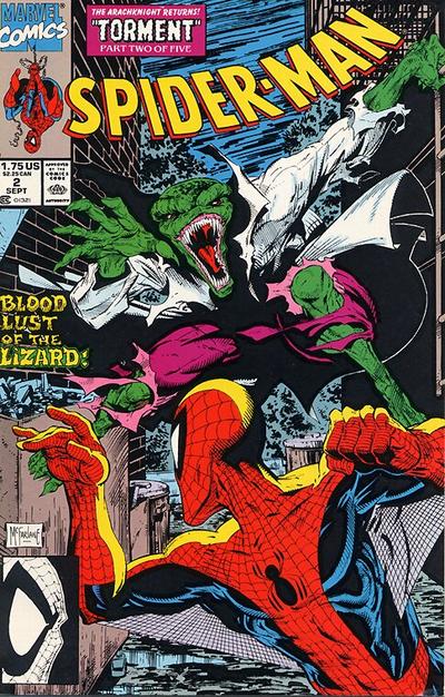 Cover for Spider-Man (Marvel, 1990 series) #2 [Direct]