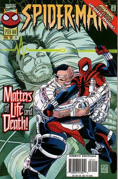 Cover for Spider-Man (Marvel, 1990 series) #71