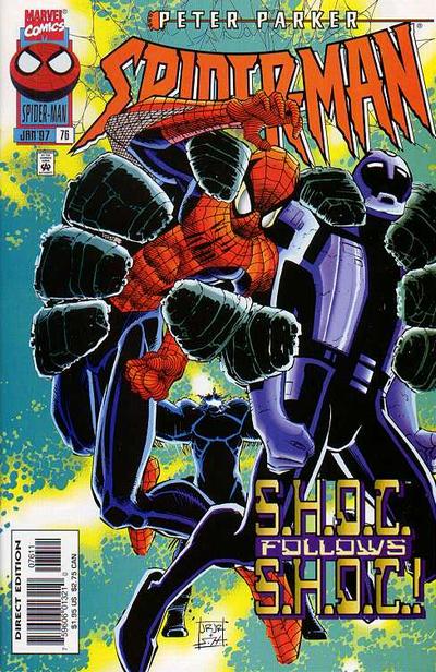 Cover for Spider-Man (Marvel, 1990 series) #76