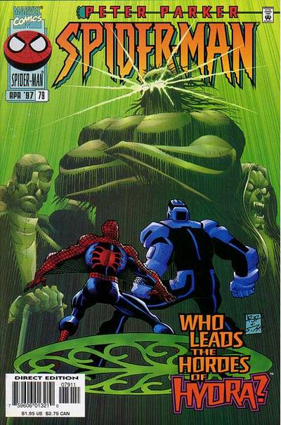 Cover for Spider-Man (Marvel, 1990 series) #79 [Direct Edition]