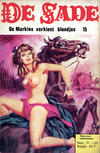 Cover for De Sade (De Vrijbuiter; De Schorpioen, 1971 series) #15