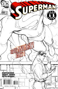 Cover for Superman (DC, 2006 series) #650 [2nd Printing]