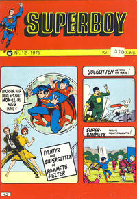 Cover Thumbnail for Superboy (Illustrerte Klassikere / Williams Forlag, 1969 series) #12/1975