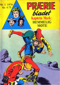 Cover for Præriebladet (Serieforlaget / Se-Bladene / Stabenfeldt, 1957 series) #1/1978