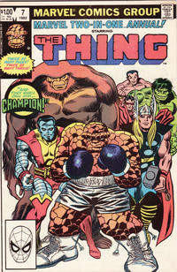Cover Thumbnail for Marvel Two-in-One Annual (Marvel, 1976 series) #7 [Direct]