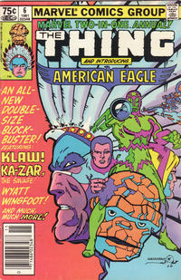 Cover Thumbnail for Marvel Two-in-One Annual (Marvel, 1976 series) #6 [Newsstand]