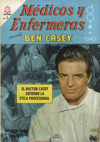 Cover Thumbnail for Médicos y Enfermeras (Editorial Novaro, 1963 series) #25