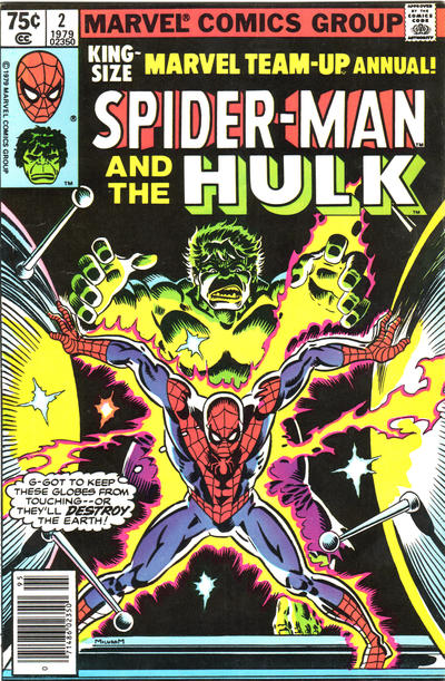 Cover for Marvel Team-Up Annual (Marvel, 1976 series) #2 [Newsstand]