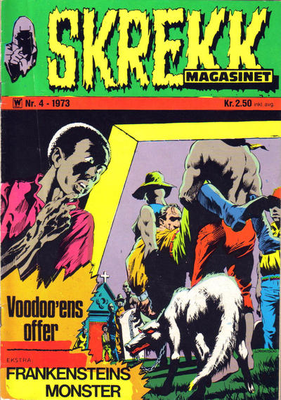 Cover for Skrekk Magasinet (Illustrerte Klassikere / Williams Forlag, 1972 series) #4/1973
