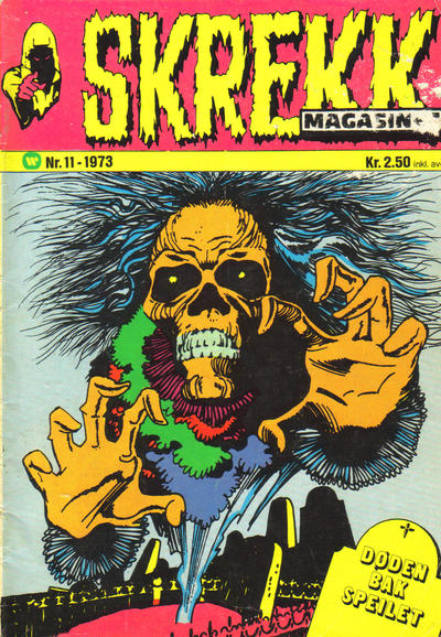Cover for Skrekk Magasinet (Illustrerte Klassikere / Williams Forlag, 1972 series) #11/1973