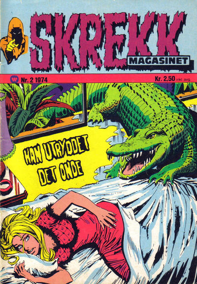 Cover for Skrekk Magasinet (Illustrerte Klassikere / Williams Forlag, 1972 series) #2/1974
