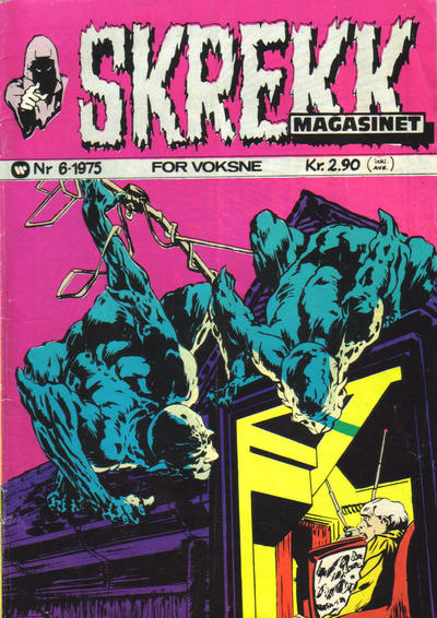 Cover for Skrekk Magasinet (Illustrerte Klassikere / Williams Forlag, 1972 series) #6/1975