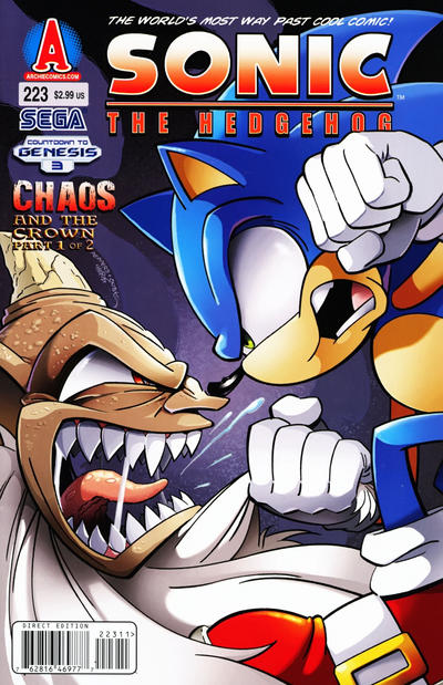 Cover for Sonic the Hedgehog (Archie, 1993 series) #223