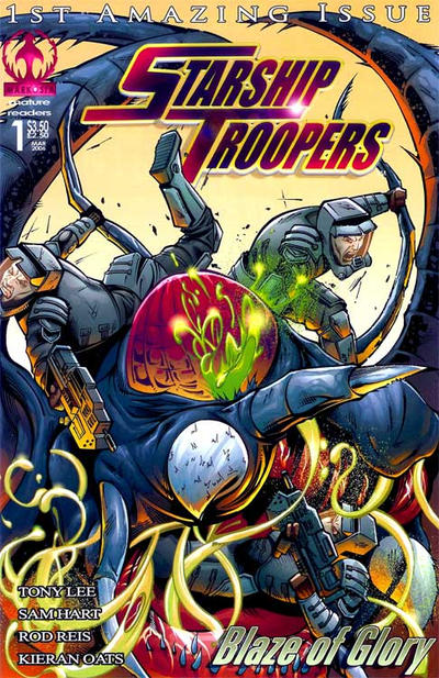 Cover for Starship Troopers: Blaze of Glory (Markosia Publishing, 2006 series) #1
