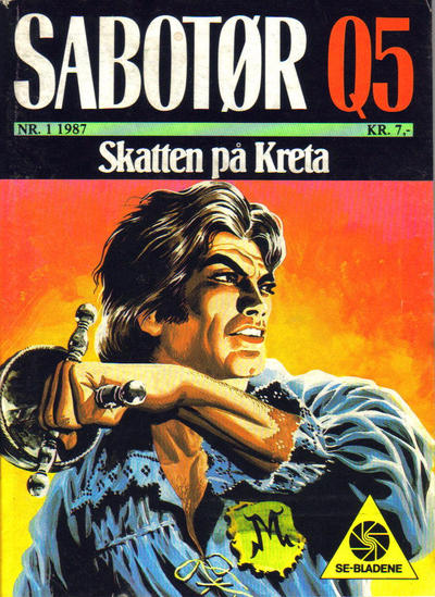 Cover for Sabotør Q5 (Serieforlaget / Se-Bladene / Stabenfeldt, 1971 series) #1/1987