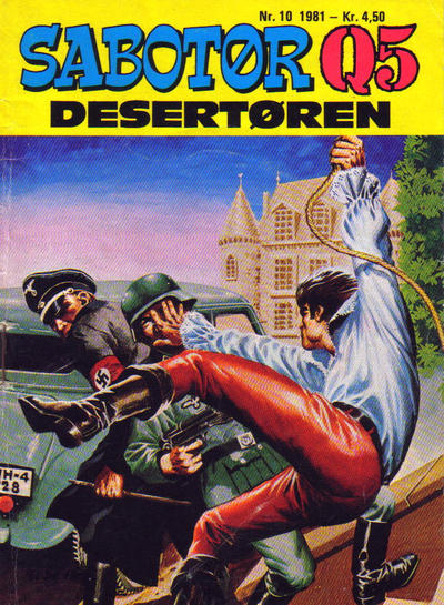 Cover for Sabotør Q5 (Serieforlaget / Se-Bladene / Stabenfeldt, 1971 series) #10/1981