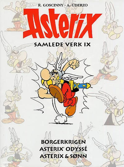Cover for Asterix Samlede Verk (Hjemmet / Egmont, 2001 series) #9 [1. opplag]
