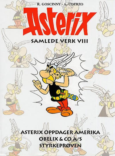 Cover for Asterix Samlede Verk (Hjemmet / Egmont, 2001 series) #8 [1. opplag]